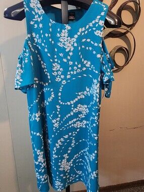 City Streets Cold Shoulder Dress